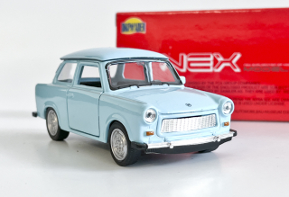 Trabant 601 - Modrá světlá Welly 1:38