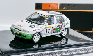  Skoda Felicia Kit Car, No.17, Rallye Monte Carlo, 1996 Triner/Stanc- IXO 1:43