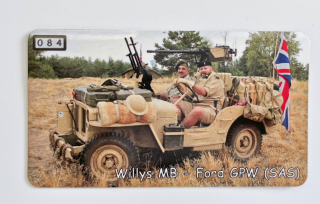 Magnetka Willys MB - Ford GPW - SAS (M084)