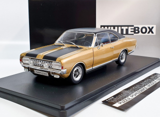 Opel Commodore A GS/E Coupe - zlatá/černá WhiteBox 1:24