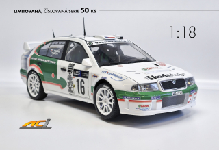 Škoda OCTAVIA WRC EVO III no.16 Rally Sanremo R.Kresta/J.Tománek  ACL 1:18