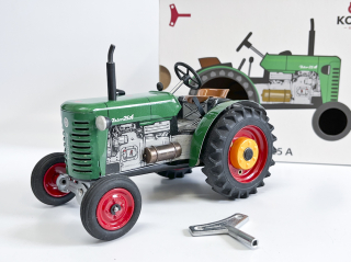 Traktor ZETOR 25 A zelený – kovové disky kol