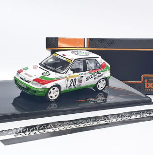 Škoda Felicia Kit Car, No.20, Rallye Monte Carlo, 1997 Triner/Gál - IXO 1:43