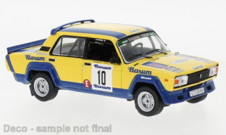 Lada 2105 VFTS,No.10, Barum team, Barum Rally, M.Lank/M.Týce, 1984 1:43 
