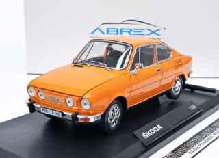 Škoda 110 R Coupé (1980) Oranžová ABREX 1:18