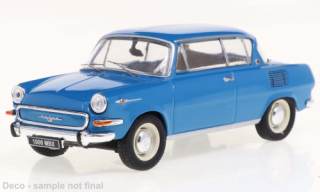 Škoda 1000 MBX (1966) -  hellblau IXO 1:43