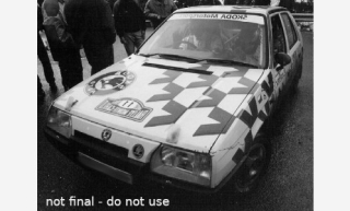 Škoda Favorit, No.11, Rally Monte Carlo , E.Triner/J.Klima, 1993 IXO 1:43