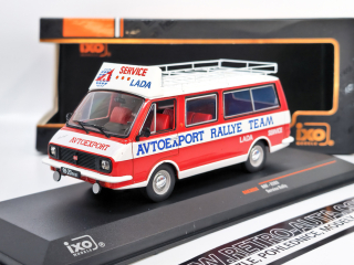 RAF 2203 Avtoexport Rallye Team  Assistance - červená/bílá IXO 1:43