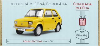 Polski Fiat 126p „Maluch“ - mléčná čokoláda 100 g