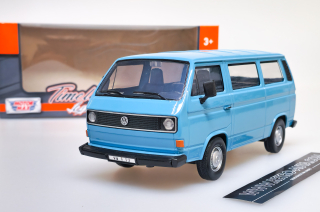 Volkswagen T3 Bus - Modrá - MOTORMAX 1:24 