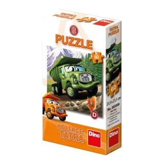 Puzzle Tatra auta 60 dílků - Zelená