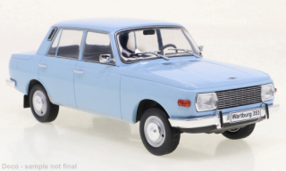 Wartburg 353 světle modrá 1967 1:24 WHITEBOX