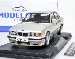 BMW E34 Alpina B10 4,6 (1994) - Stříbrná MCG 1:18