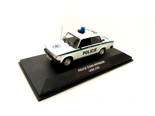 Lada 2107 Policie Česká Republika (znak) FOX18 1:43