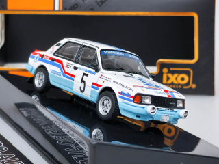 Škoda 130 L, No.5, Rallye Bohemia, J.Haugland/B.Willis, 1988 IXO 1:43