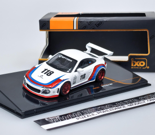 Porsche 911 (997) Old & New, white/Decorate IXO 1:43