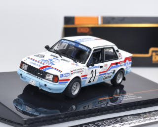 Škoda 130 LR, No.21, Rallye Bohemia, P.Sibera/P.Gross, 1988 IXO 1:43