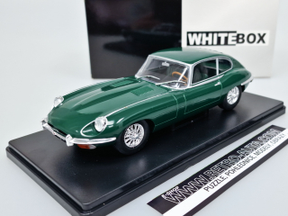 Jaguar E-Type - Zelená Tmavá Whitebox 1:24