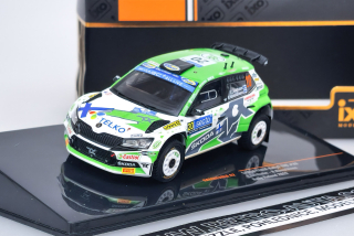 Škoda Fabia Rally2 EVO No.20 Rallye Finland2022 E.Lindholm/R.Hämäläinen IXO 1:43