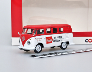 Volkswagen T1 (1960) Coca Cola - Červená/Bílá CORGI 1:43