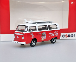 Volkswagen T2 Camper Coca Cola se surfem CORGI 1:43