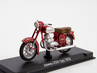 JAWA-250/353 motorka 1:24 MODIMIO časopis s modelem 