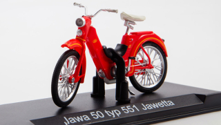 JAWA 50 typ 551 Jawetta 1:24 MODIMIO časopis s modelem 