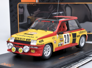 Renault 5 Turbo No.20 Rallye Monte Carlo B.Saby/D.Le Saux 1981 IXO 1:18