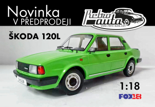 Škoda 120 L Zelená FOX18 1:18 