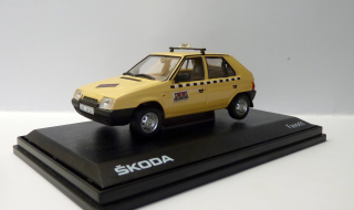 Škoda Favorit 136 L (1989) Taxi - žlutá - MJ 1:43