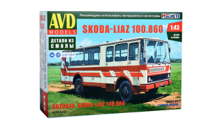 Škoda Liaz 100.860 autobus 1:43 - stavebnice KIT AVD