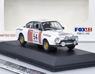  Škoda 130 RS n.54 Rallye Tatry 1980 FOX18 1:43