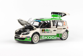 Škoda Fabia II FL S2000 #2 Circuit of Ireland 2014 Lappi/Ferm - Abrex 1:18