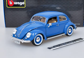VW Brouk (1955) - Modrá Bburago 1:18