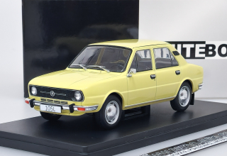 Škoda 105 L (1976) Žlutá WHITEBOX 1:24 