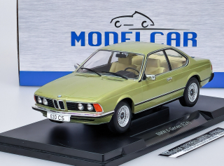  BMW 6er (E24) 1976  - Světle zelená metalíza MCG 1:18
