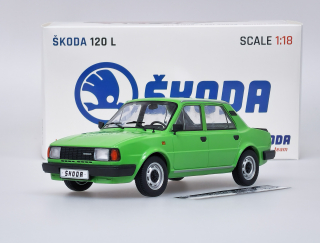 Škoda 120 L Zelená FOX18 1:18 