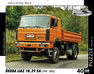 Puzzle TRUCK 23 - ŠKODA Liaz 18.29 XA (1994 - 2002) 40 dílků
