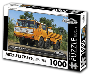Puzzle TRUCK 06 - TATRA 813 TP 6x6 (1967 - 1982) 1000 dílků