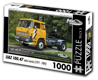 Puzzle TRUCK 08 - LIAZ 100.47 tahač návěsů (1977 - 1984) 1000 dílků