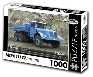 Puzzle TRUCK 14 - Tatra 111 S2 (1942 - 1962) 1000 dílků