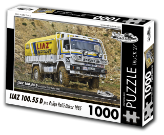 Puzzle TRUCK 27 - LIAZ 100.55 D pro Rallye Paříž-Dakar 1985 1000 dílků