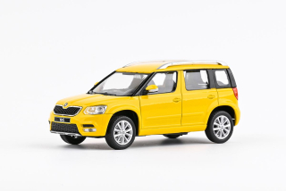 Škoda Yeti FL (2013) Žlutá Taxi ABREX 1:43