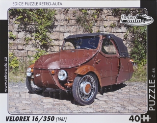 Puzzle č. 55 - VELOREX 16/350 (1967) 40 dílků