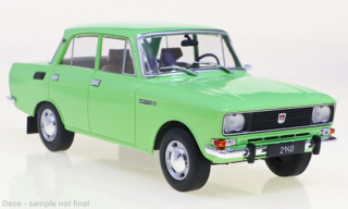 Moskvič 2140 (1975) - Světle Zelená  WHITEBOX 1:24
