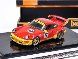Porsche 911 (964) RWB - Červená/Žlutá IXO 1:43