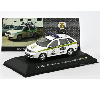 Škoda Fabia I (2001) – Vojenská policie KFOR Model DEPO/CAL  1:43