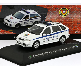 Škoda Fabia I (2001) – Městská policie Havířov Model DEPO/CAL  1:43