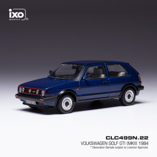 Volkswagen Golf II GTI (1984) Modrá metalíza IXO 1:43 