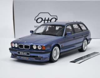 BMW Alpina E34 B10 4.0 Touring 1995 Alpina blue - OttOmobile  1:18